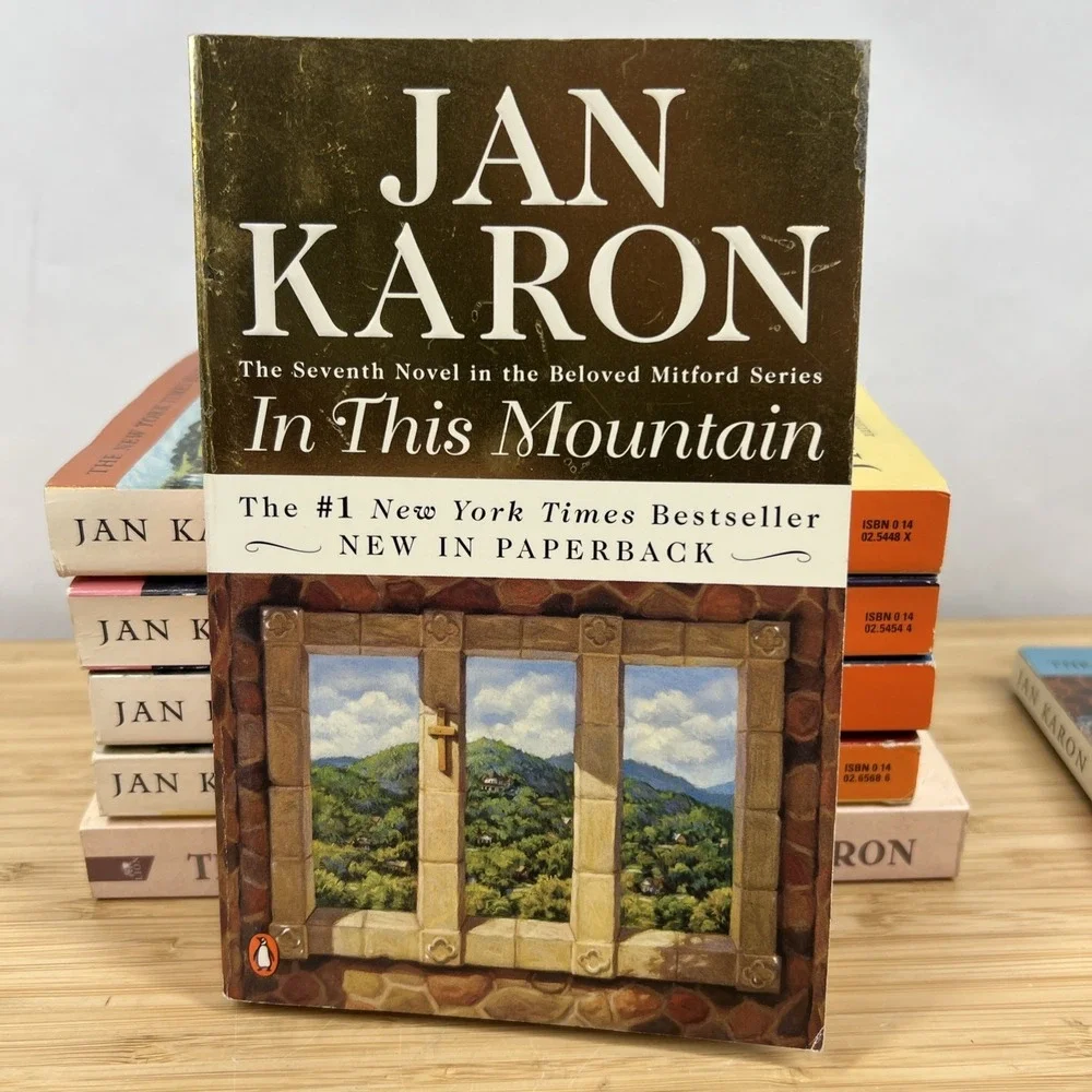 Jan Karon Mitford Series 7 Book Lot At Home Light Window Canaan Common Life